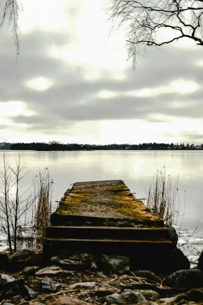 A photo of a wooden dock on lake in Helsinki, Finland Top 10 Fairytale Places